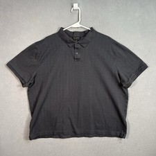 Banana Republic Luxe Touch Performance Polo Shirt Adult 2XL XXL Dark Gray Mens