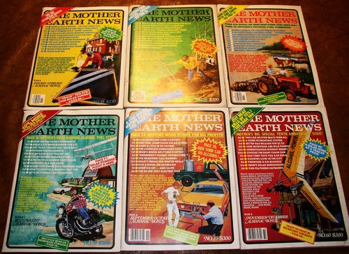 1979 Mother Earth News 6 Issues No. 55 to 60 Vintage (Buy 2 YRs get Binder Free) - Foto 2 di 3