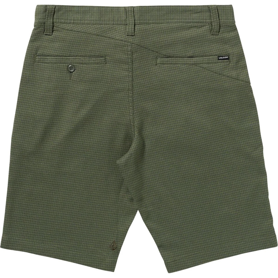 Volcom Frickin Modern Stretch 21 Short - Men's Squadron Green Size 36 - Image 2 of 4
