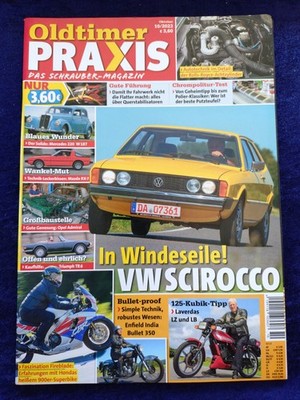 Oldtimer Praxis 10/2023 VW Scirocco Mazda RX-7 Triumph TR 6 Honda Fireblade
