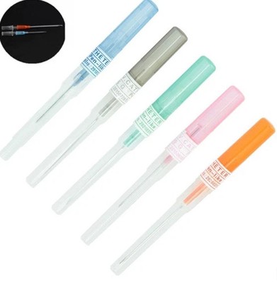New 10/20/50Pcs Disposable Piercing Sterile Catheter Cannula- 14/16/18/20/22/24G