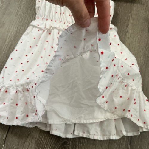 Janie and Jack Size 3 Cotton Summer Dress Red White and Blue - Picture 3 of 7