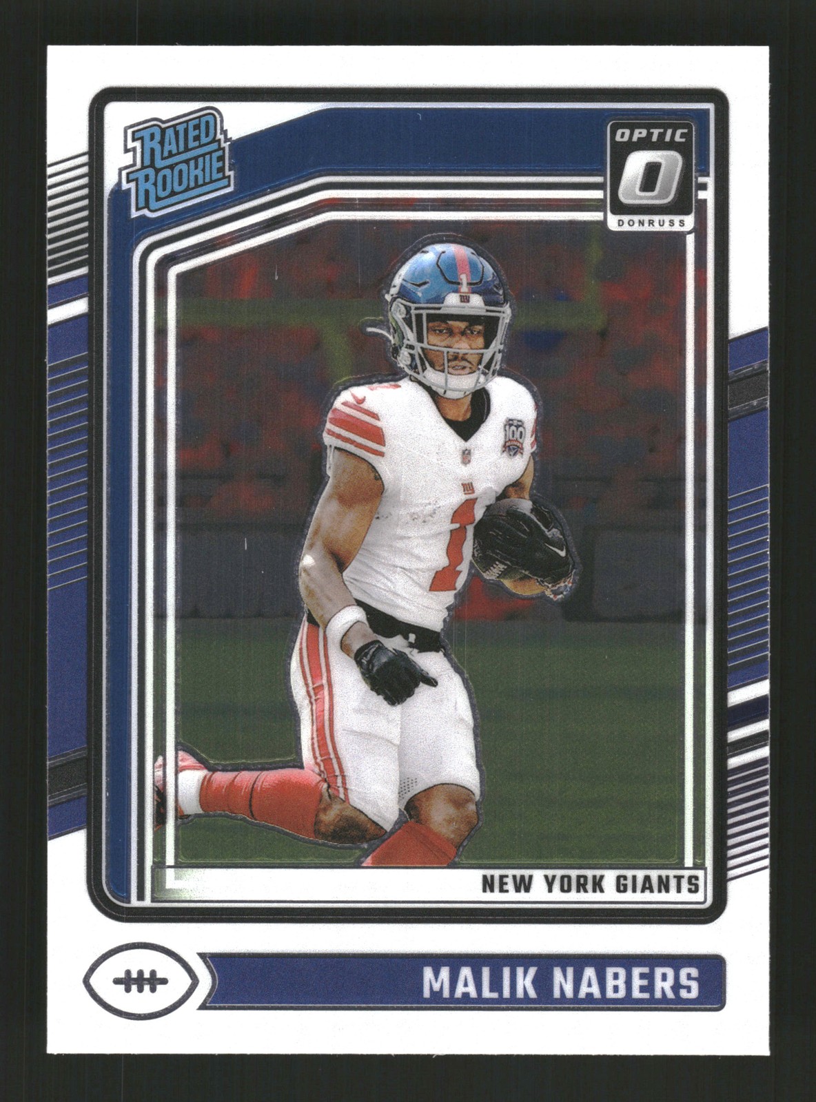 Malik Nabers 2024 Donruss Optic #271 New York Giants