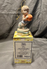 Precious Moments Enter His Courts with Thanksgiving Basketball Figure (467618)