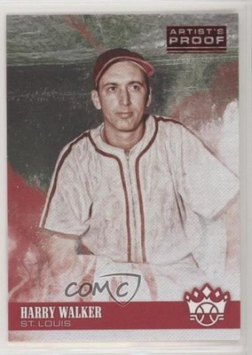 2018 Panini Diamond Kings Artist Proof Red Harry Walker #45 0l2