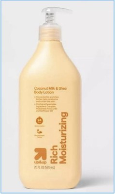 up&up Rich Moisturizing Coconut Body Lotion with Shea Butter, 20 fl oz