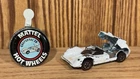Hot Wheels Redlines Chaparral 2G White Car with    Button