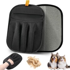 Pet Hair Removal Gloves 2 Pcs Electrostatic Reusable Magic Brush for Dogs Cats