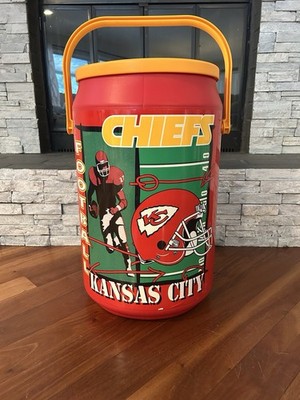 Vintage 1997 Kansas City Chiefs Kooler Kraft Large Can Cooler