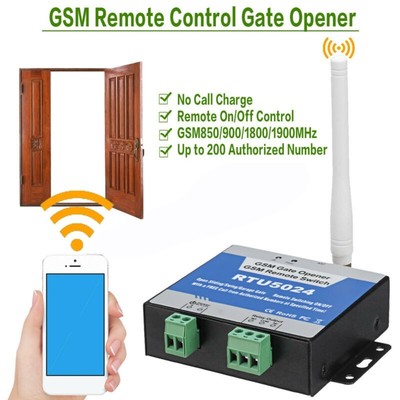Toröffner Zugangsschalter 850-1900MHz Frequenz GSM Haushalt RTU5024 SIM-Karte