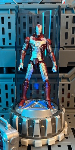 Marvel Universe Avengers Infinite Iron Man 2 Mark V Hall Of Armor 3.75” 1:18