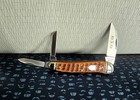 Great Eastern Cutlery 380321 English Whittler Burnt Orange Jigged Bone GEC 38 — photo 8