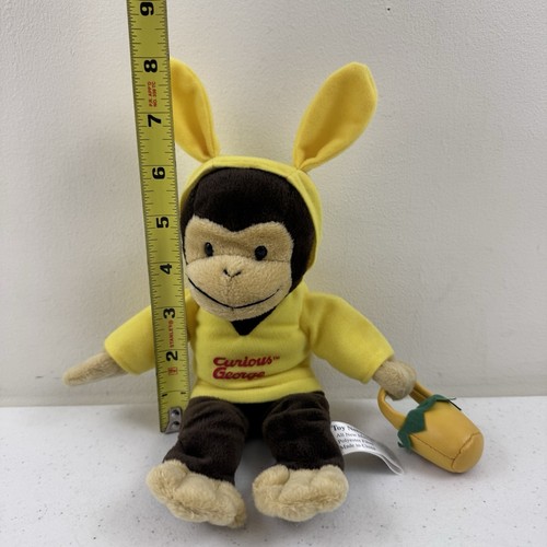 VINTAGE CURIOUS GEORGE WITH BUNNY JACKET AND EASTER BASKET - Bild 8 von 9