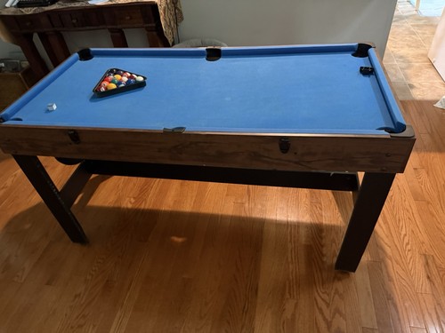 48" 3-in-1 Multi Game, Pool Table, Air Hockey, Foosball Table, by MD Sports