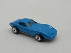 Vintage Hot Wheels 1975 Blue Corvette Stingray Diecast Sports Car