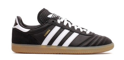 adidas Originals Samba JP Unisex Sneakers Black White Gum JQ9056 NEW