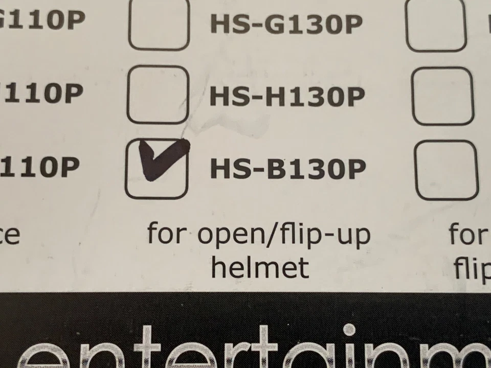 IMC-HS-B130P Motorcycle Helmet Hands-Free Headset BMW Goldwing Ultra Classic CB - Image 3 of 4