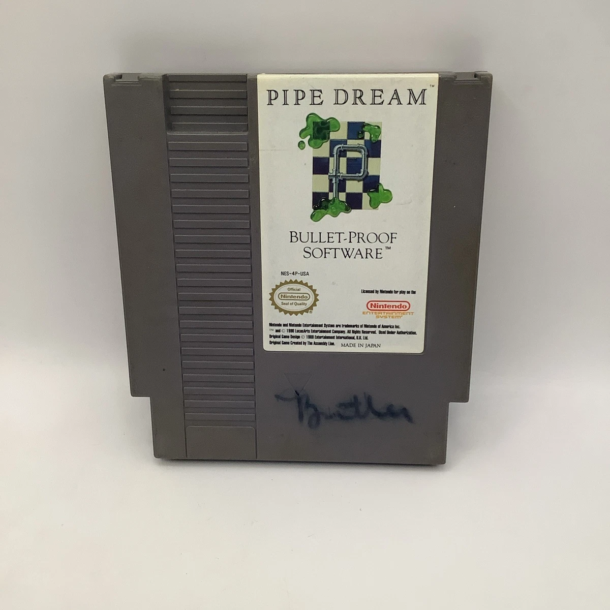 Pipe Dream Sur Super Famicom - Jeu Complet Boîte, Manuel, Très Bon état, 1989