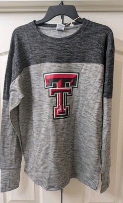 Pressbox Texas Tech Long Sleeve  Sweater Medium