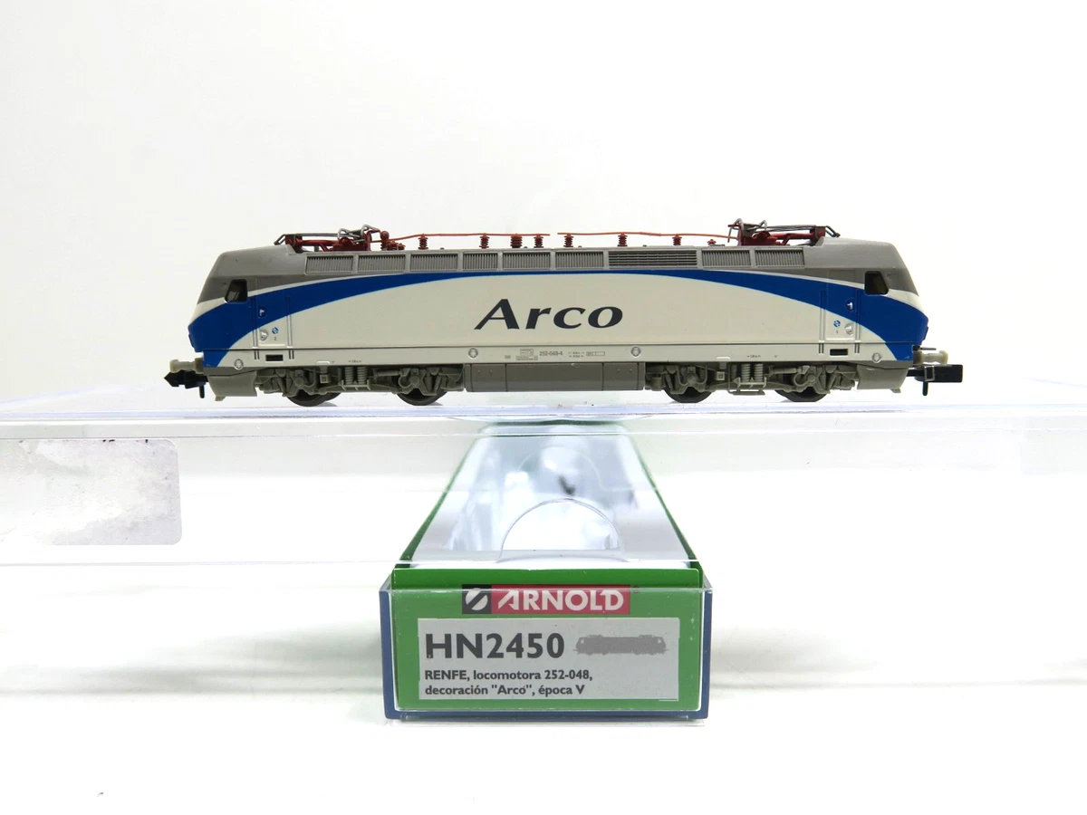 Wagon Plat Arnold HN6406 RENFE Type Rgs Chargé De Métal – échelle N