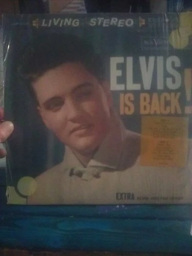 elvis presley vinyl lp elvis is back lsp 2231 1st press living stereo in shrink