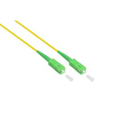 SO-38130 - Patchkabel LWL Simplex OS2 (Singlemode, 9125) SC (APC) ...