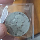 1949 Franklin Half Dollar 90% Silver US Coin Circulated Liberty Bell