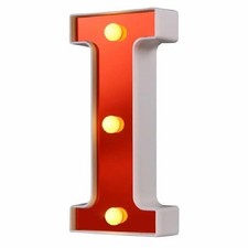 LED Marquee Letter Lights, Light Up Letters Glitter Alphabet Letter Sign Batt...