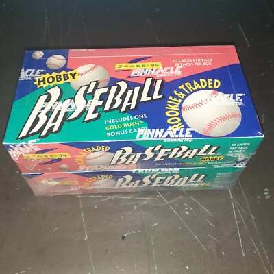 1994 SCORE PINNACLE BASEBALL MLB ROOKIE & TRADED HOBBY BOX (ONE)