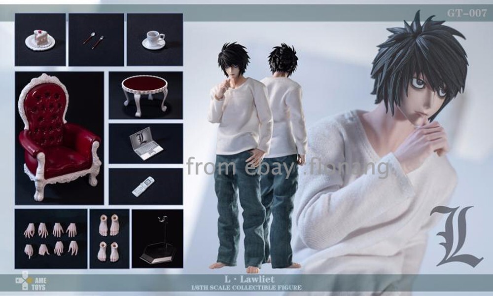 GAMETOYS 1/6 Mobile Doll Handmade DEATH NOTE Lawliet L In Stock | eBay