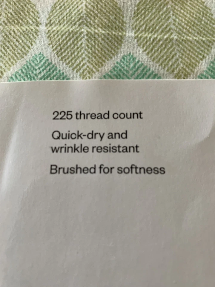 Room Essentials Twin Size Brushed Cotton Sheets And Pillowcases Set Easy Care - Image 3 of 4