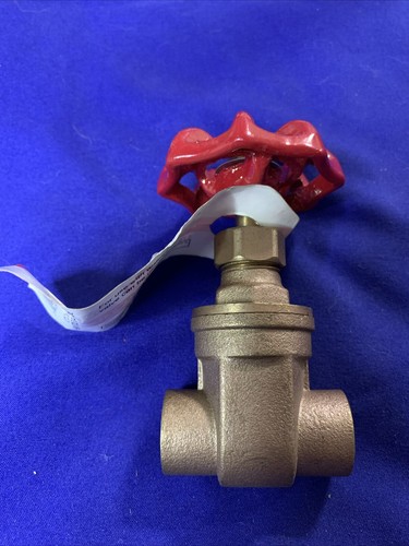 Válvula de compuerta pesada JMF 1/2”C X 1/2”C 200 WOG - Imagen 2 de 3