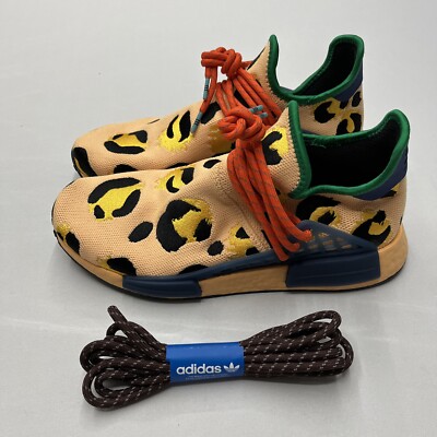 Adidas NMD HU Pharrell Animal Print Leopard Print Men's Sz 10.5 Sneakers  HP3221 | eBay
