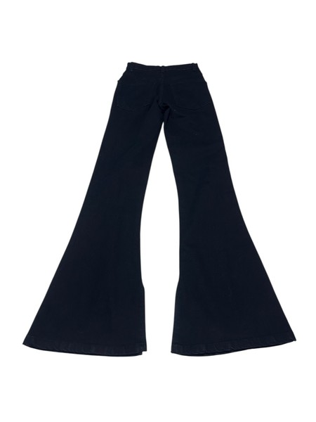 Cotton On Womens Size 6 Split Flare Jeans Black Good Condition