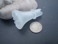 Sea Glass, Small Clear Bottle Stoper