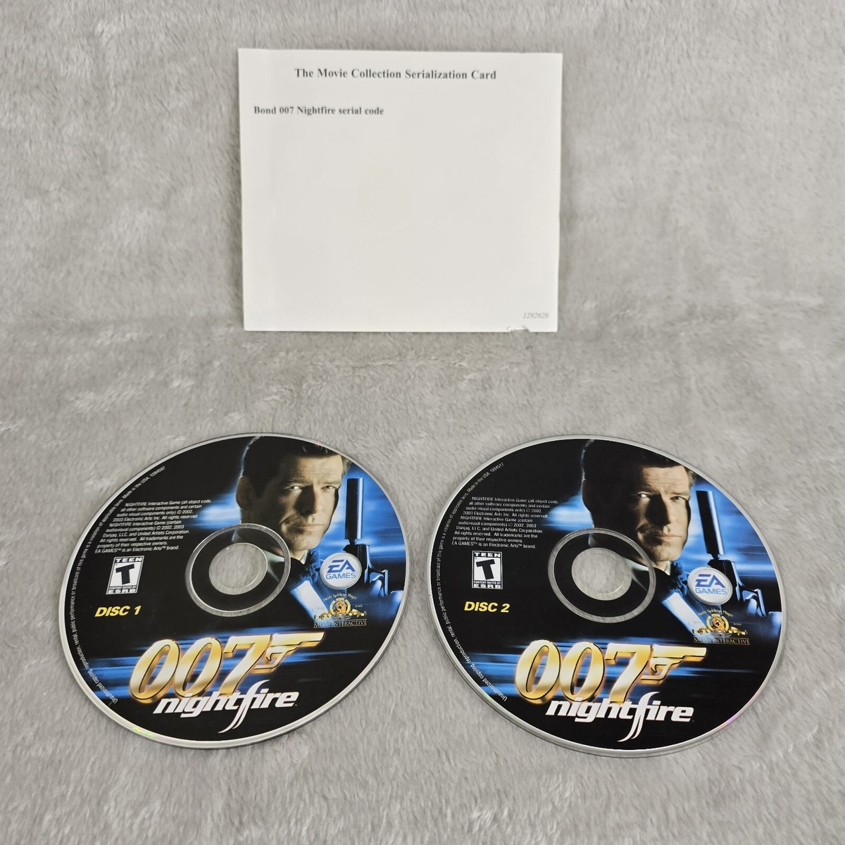 James Bond 007 Nightfire EA Games 2 Discs PC CD-ROM MGM | eBay