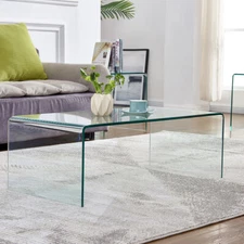 Glass Coffee Table End/Side/Cocktail Table Living Room Table