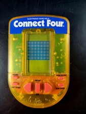 Handheld Electronic Game MB Milton Bradley Connect Four Tested Works