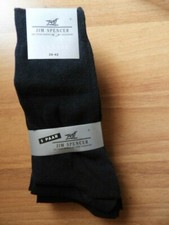 5 paires de chaussettes homme Jim Spencer taille 39-42 couleur noir