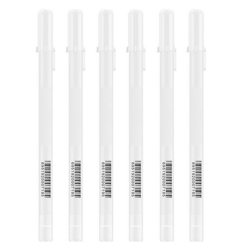 3Pack White Gel Ink Marker Pen Drawing Art Painting Tool 0.8MM Super-Smooth C - Picture 12 of 14