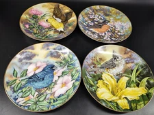 Songbirds of the South Southern Living Gallery Plates (4) Summer Birds Signed