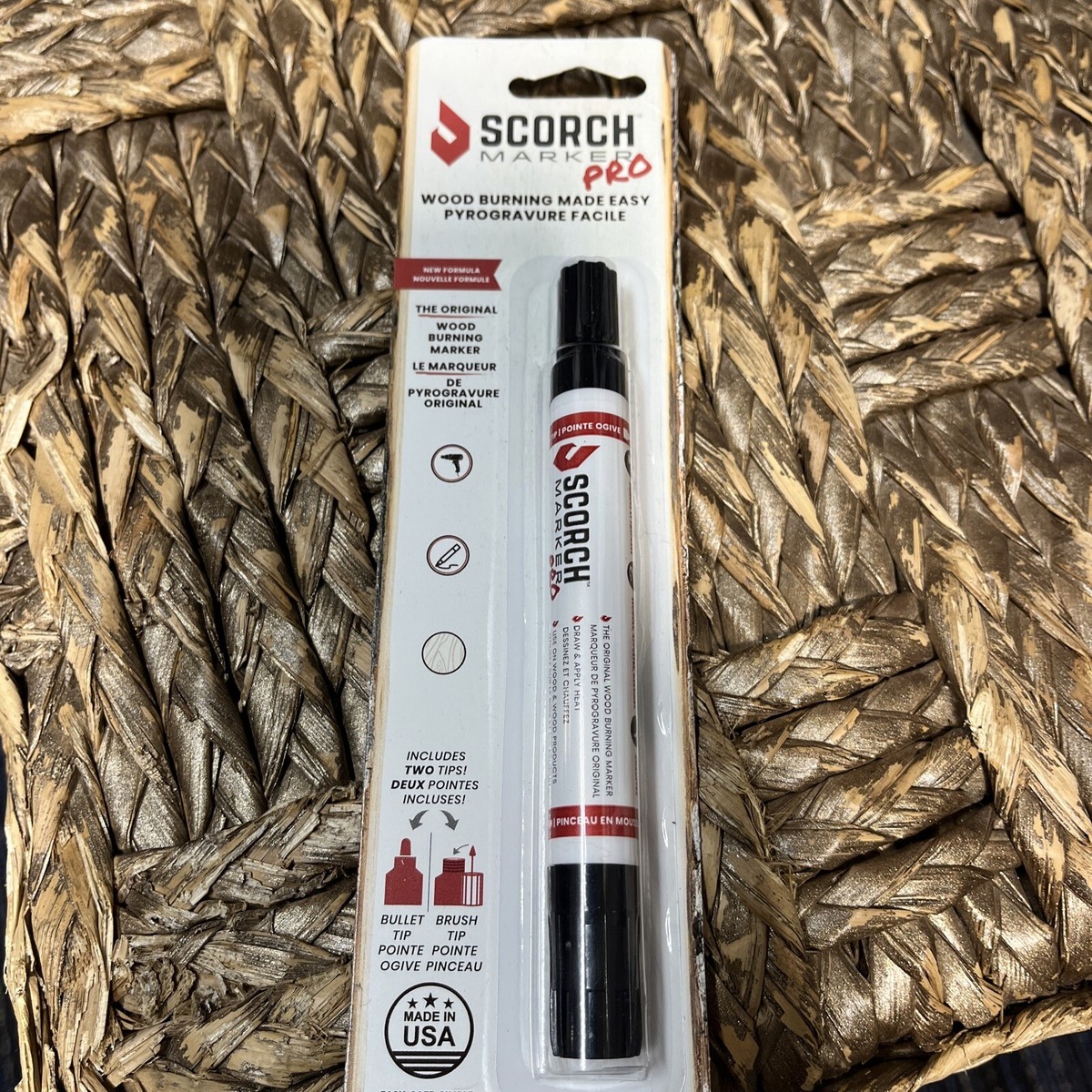 Diy Pen Scorch Marker Pro Chemical Wood Burning Pen Stores Scorch