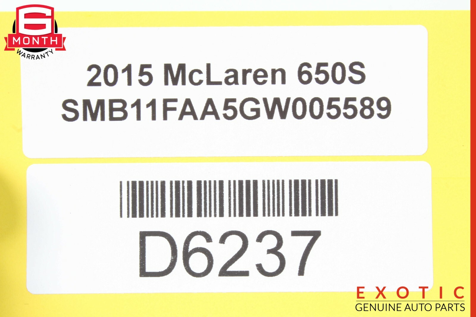 15-17 McLaren 650S Engine Radiator Cooling Fan Motor OEM