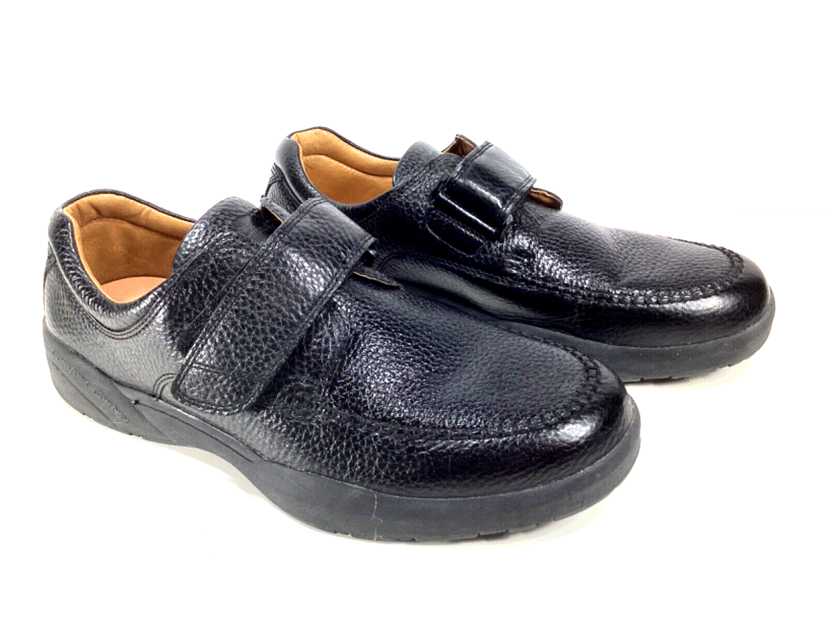 Dr. Comfort Black Leather Man\'s Shoes Size 12.5M Dr. Comfort Scott #9210 Men main image 2