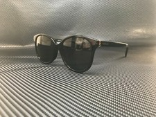 GUCCI GG0461SA 001 Round Oval Black Grey Women's Sunglasses 55 mm