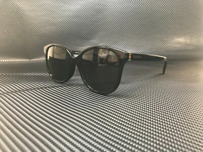 Authentic GUCCI WOMENS ROUND/OVAL SHINY BLACK FASHION DESIGNER EYEWEAR Authentic GUCCI WOMENS ROUND/OVAL SHINY BLACK FASHION  main image 3