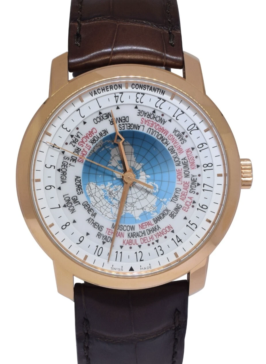 Vacheron Constantin — Vacheron Constantin Patrimony Traditionnelle Rose Gold WORLD TIME Watch 86060