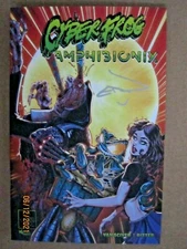 ALL CAPS COMICS CYBERFROG AMPHIBIONIX ASHCAN PREVIEW ETHAN VAN SCIVER SIGNED