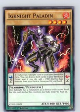 Yu-Gi-Oh TCG Igknight Paladin CORE-EN029 1st Edition Common Card NM