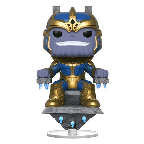 thanos on throne pop